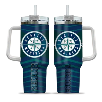 custom seattle mariners chevron layers navy blue curved tumbler best selling 1.webp