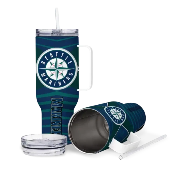 custom seattle mariners chevron layers navy blue curved tumbler high quality 1.webp