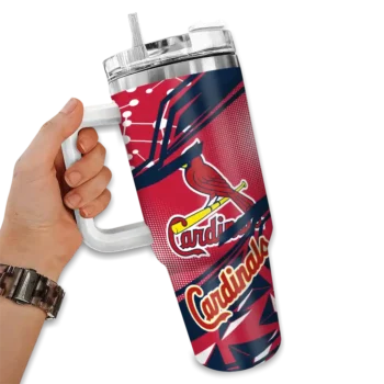 custom st louis cardinals abstract paths red curved tumbler fashion forward 1.webp