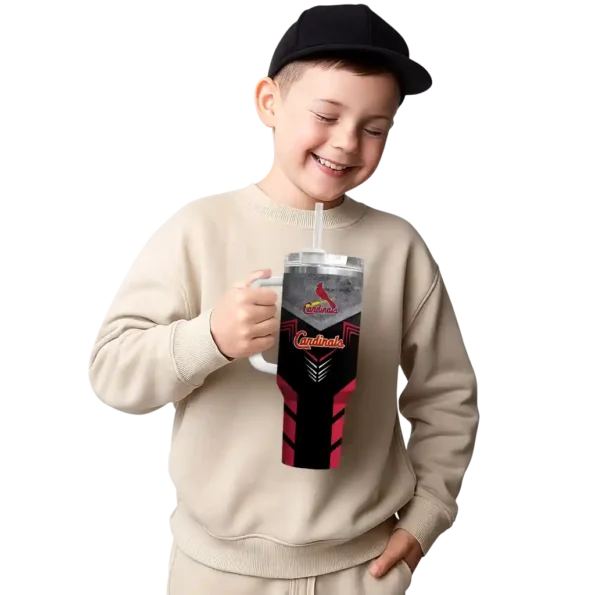 custom st louis cardinals arrow armor red black curved tumbler latest model 1.webp