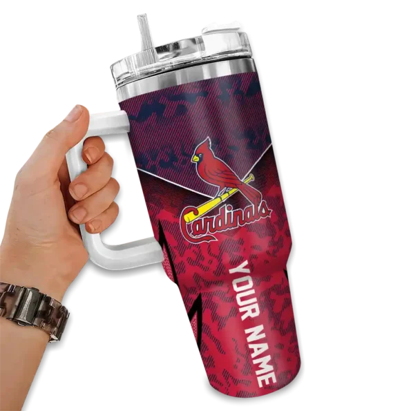 custom st louis cardinals chevron stripe red curved tumbler fashion forward 1.webp