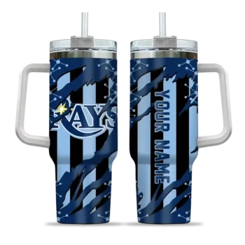 custom tampa bay rays claw cut navy black curved tumbler best selling 1.webp