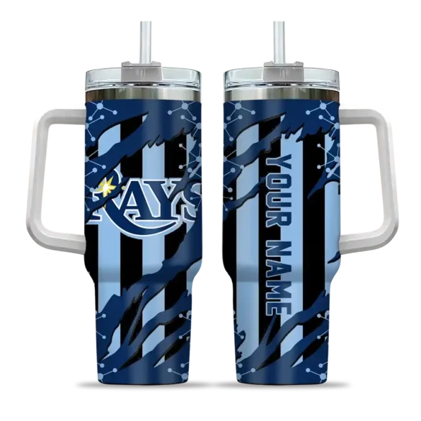 custom tampa bay rays claw cut navy black curved tumbler best selling 1.webp