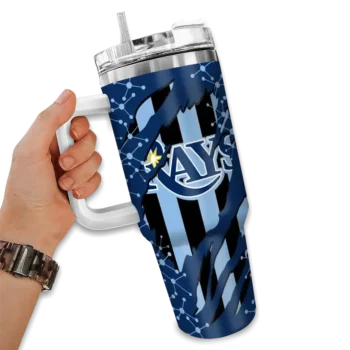 custom tampa bay rays claw cut navy black curved tumbler fashion forward 1.webp
