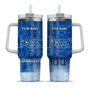 custom tampa bay rays geometric prism navy curved tumbler best selling 1.webp
