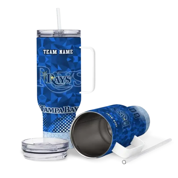 custom tampa bay rays geometric prism navy curved tumbler high quality 1.webp