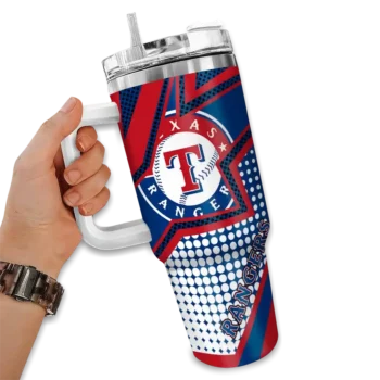custom texas rangers arrow burst blue curved tumbler fashion forward 1.webp