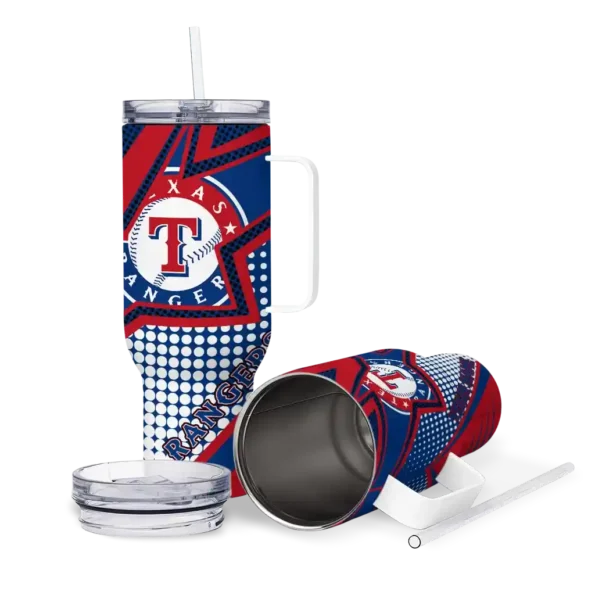 custom texas rangers arrow burst blue curved tumbler high quality 1.webp