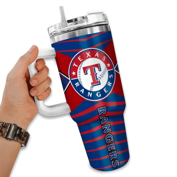 custom texas rangers chevron layers blue curved tumbler fashion forward 1.webp