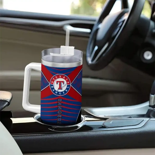 custom texas rangers chevron layers blue curved tumbler trendy 1.webp