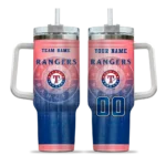 custom texas rangers gradient dots blue curved tumbler best selling 1.webp