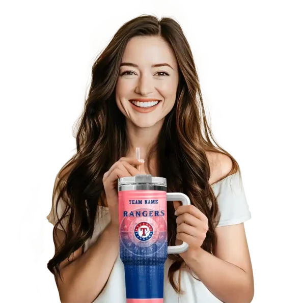 custom texas rangers gradient dots blue curved tumbler premium grade 1.webp