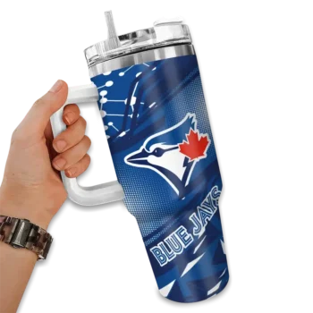 custom toronto blue jays abstract paths blue curved tumbler fashion forward 1.webp