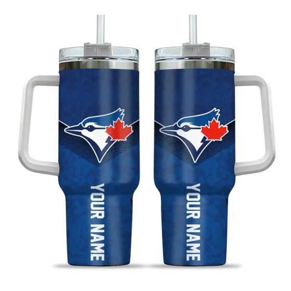 custom toronto blue jays chevron stripe blue curved tumbler best selling 1.webp