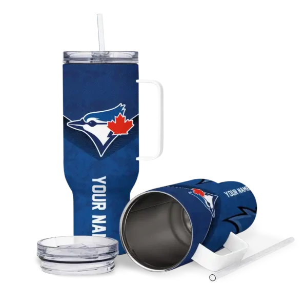 custom toronto blue jays chevron stripe blue curved tumbler high quality 1.webp