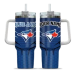 custom toronto blue jays hex texture blue curved tumbler best selling 1.webp
