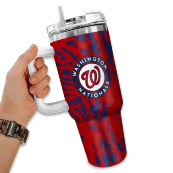 custom washington nationals burst swirl red curved tumbler fashion forward.webp