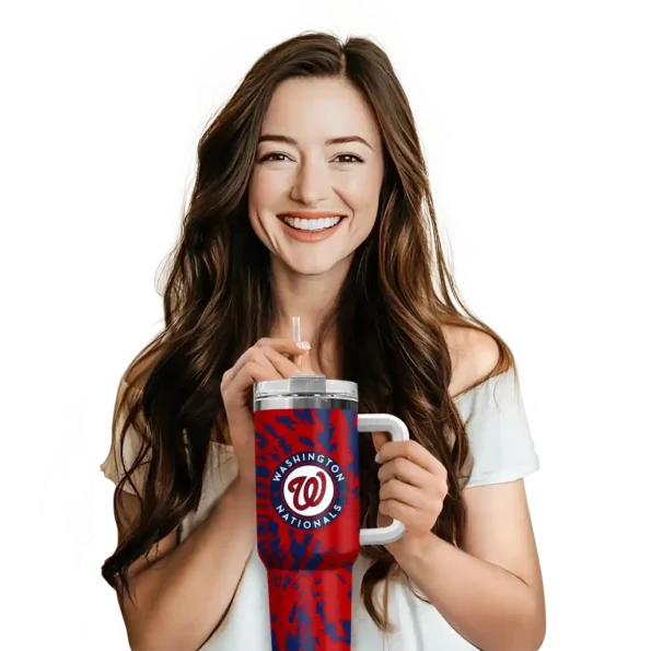 custom washington nationals burst swirl red curved tumbler premium grade.webp