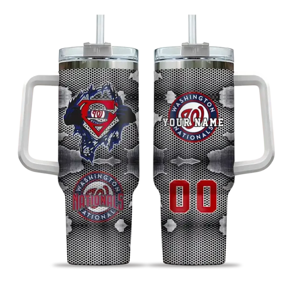 custom washington nationals superman shield red gray curved tumbler best selling 1.webp