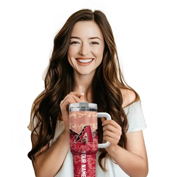 customized arizona diamondbacks chevron stripe red curved tumbler premium grade 1 1 1 1.webp