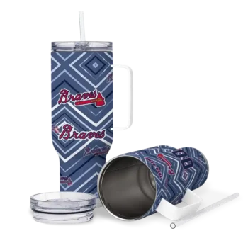 customized atlanta braves bold diamonds navy curved tumbler high quality 1 1.webp
