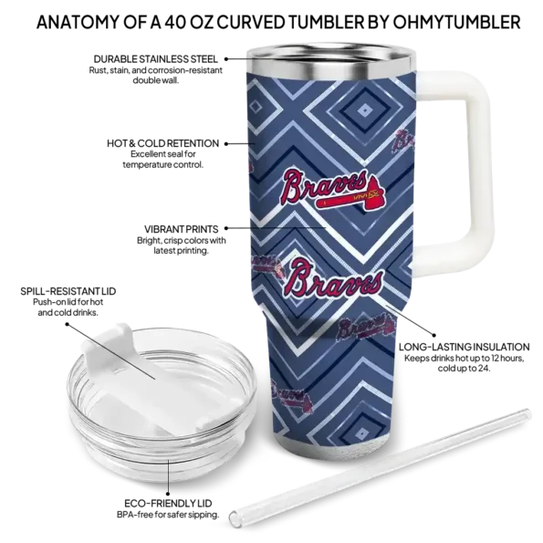 customized atlanta braves bold diamonds navy curved tumbler new arrival 1 1.webp