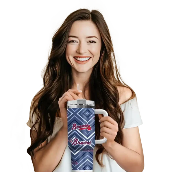 customized atlanta braves bold diamonds navy curved tumbler premium grade 1 1.webp
