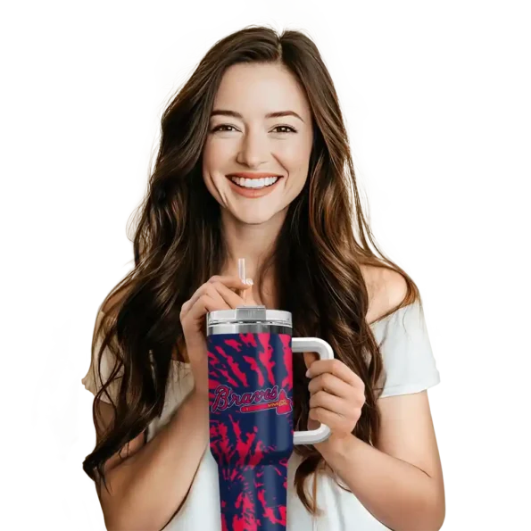 customized atlanta braves burst swirl navy curved tumbler premium grade 1 1.webp