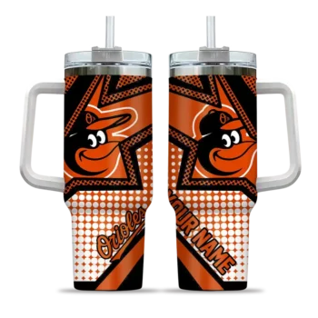 customized baltimore orioles arrow burst orange curved tumbler best selling 1 1.webp