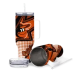 customized baltimore orioles arrow burst orange curved tumbler best selling 1 1.webp