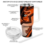 customized baltimore orioles arrow burst orange curved tumbler best selling 1 1.webp