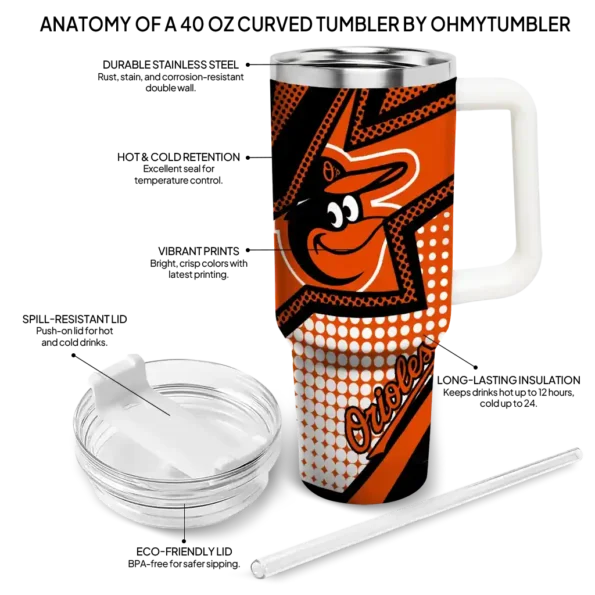 customized baltimore orioles arrow burst orange curved tumbler new arrival 1 1.webp