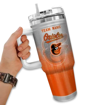 customized baltimore orioles gradient dots orange curved tumbler fashion forward 1 1.webp