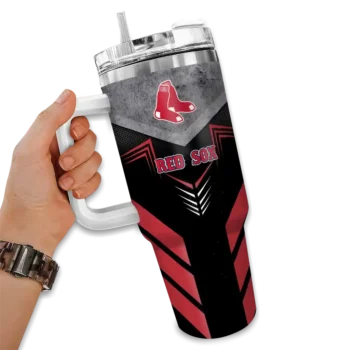 customized boston red sox arrow armor red black curved tumbler fashion forward 1 1.webp