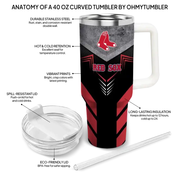 customized boston red sox arrow armor red black curved tumbler new arrival 1 1.webp