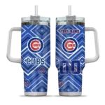 customized chicago cubs bold diamonds blue curved tumbler best selling 1 1.webp
