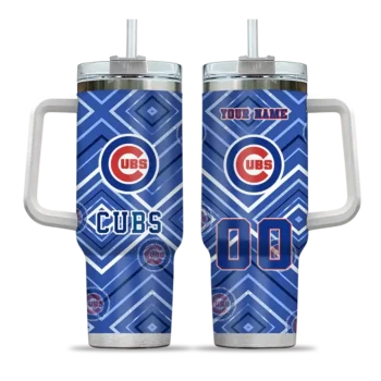 customized chicago cubs bold diamonds blue curved tumbler best selling 1 1.webp
