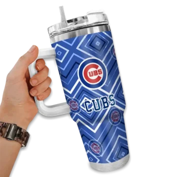 customized chicago cubs bold diamonds blue curved tumbler fashion forward 1 1.webp