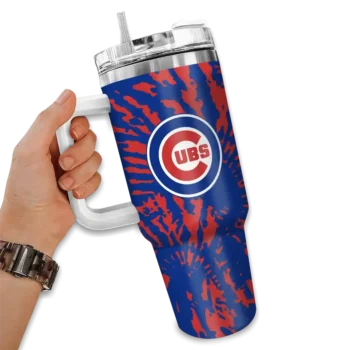 customized chicago cubs burst swirl blue curved tumbler fashion forward 1 1.webp