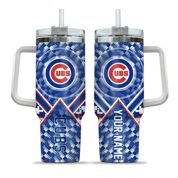 customized chicago cubs chevron angle blue curved tumbler best selling 1 1.webp