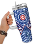 customized chicago cubs chevron angle blue curved tumbler best selling 1 1.webp