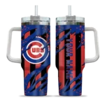 customized chicago cubs claw cut blue black curved tumbler best selling 1 1.webp