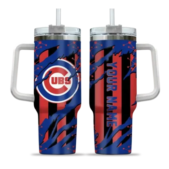 customized chicago cubs claw cut blue black curved tumbler best selling 1 1.webp
