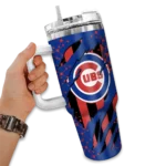 customized chicago cubs claw cut blue black curved tumbler best selling 1 1.webp