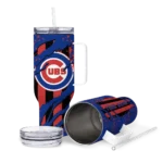 customized chicago cubs claw cut blue black curved tumbler best selling 1 1.webp
