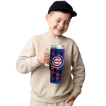 customized chicago cubs claw cut blue black curved tumbler best selling 1 1.webp