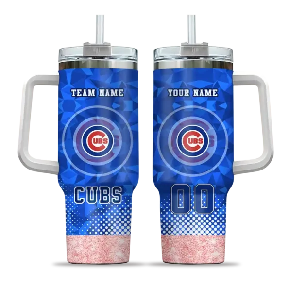 customized chicago cubs geometric prism blue curved tumbler best selling 1 1.webp