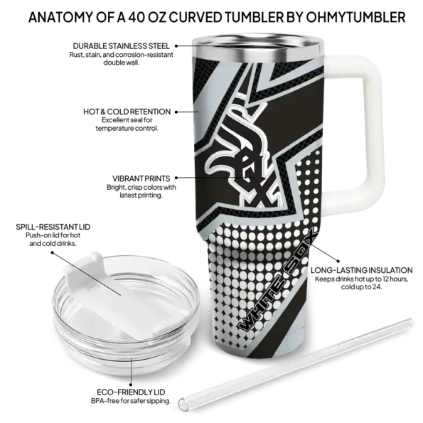 customized chicago white sox arrow burst black curved tumbler new arrival 1 1.webp