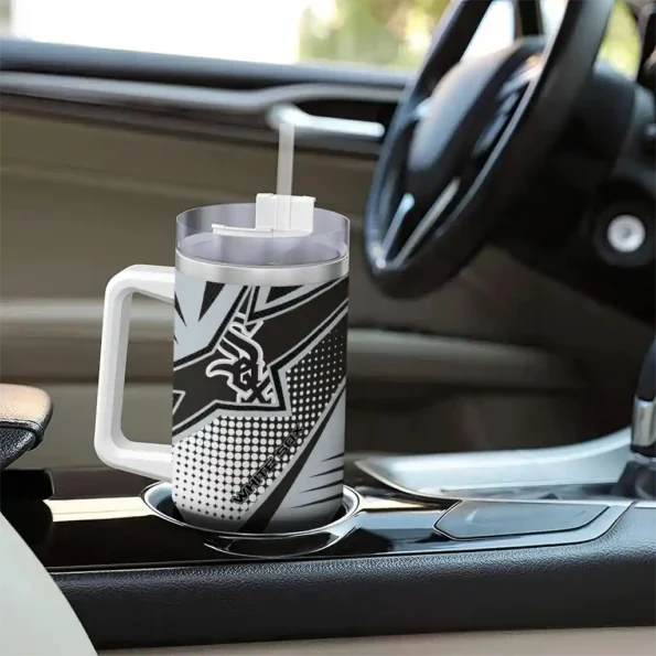 customized chicago white sox arrow burst black curved tumbler trendy 1 1.webp