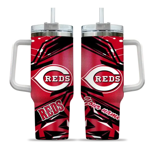 customized cincinnati reds abstract paths red curved tumbler best selling 1 1.webp